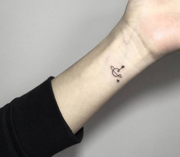 Stars Tattoos On Wrist