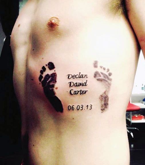 Tattoos With Kids Names For Dad (3)