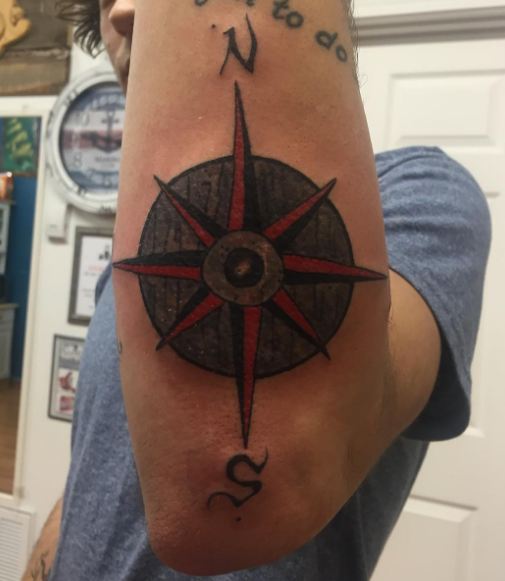Temporary Compass Tattoos