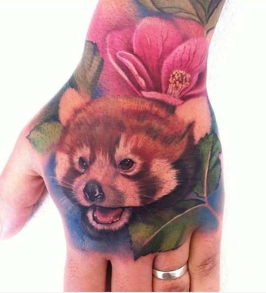 Wildlife Tattoos On Hand