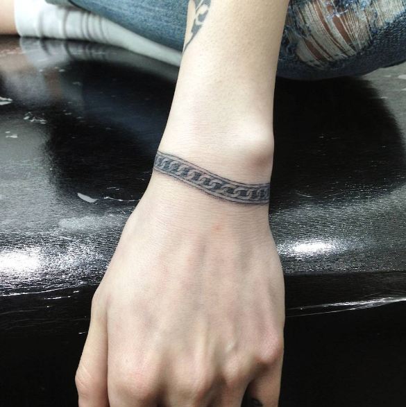 Wrist Bracelet Tattoos
