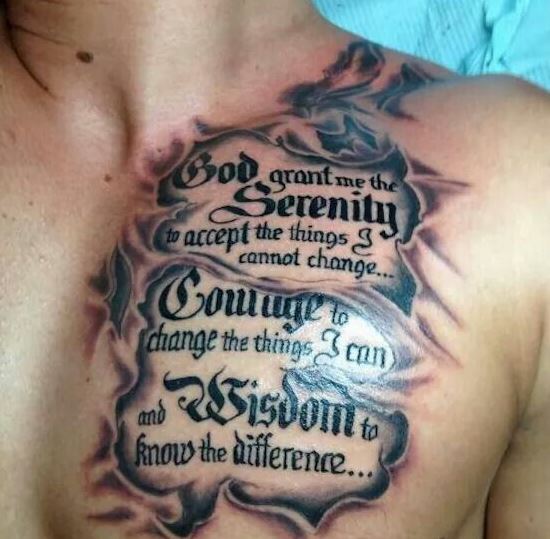 Top 95+ about chest tattoos quotes super cool - in.daotaonec