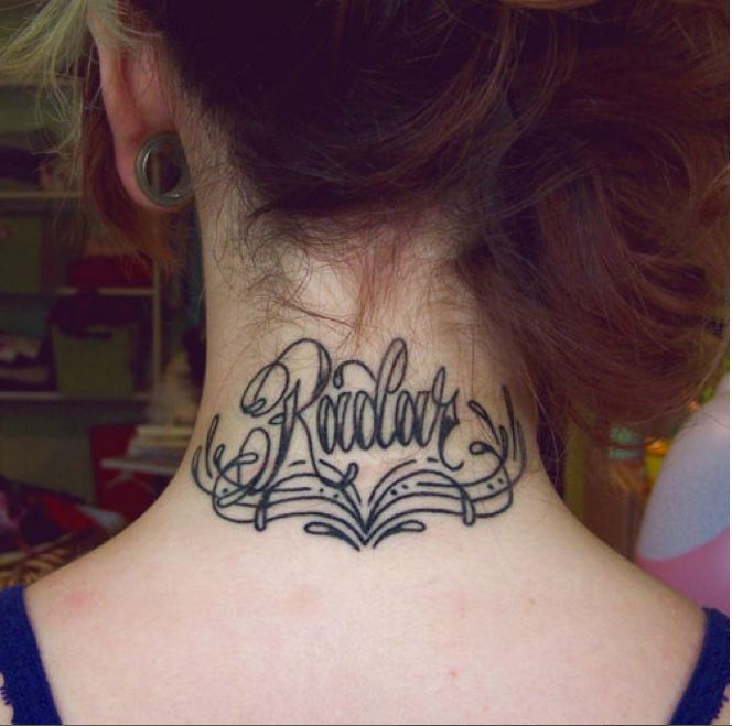 Awesome Back Neck Tattoos Design And Ideas