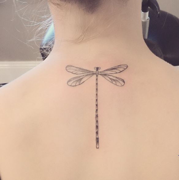 Insect Back Neck Tattoos Design And Ideas