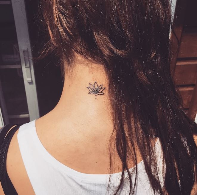 Simple Back Neck Tattoos Design And Ideas