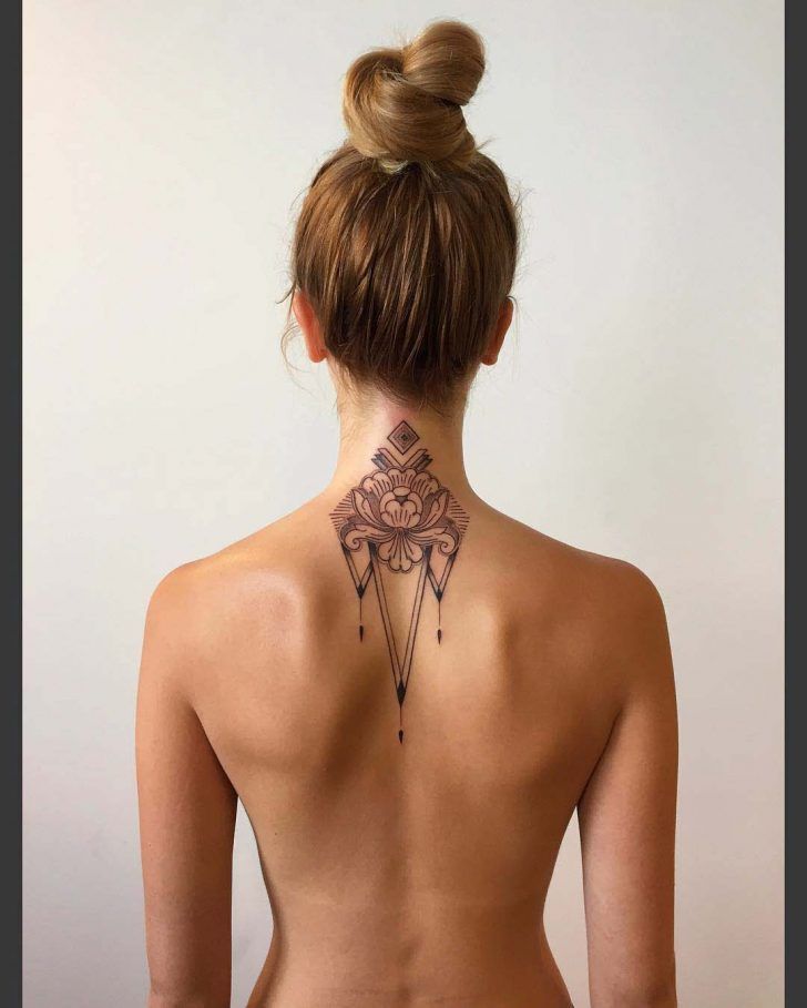 Back Of Neck Tattoos For Women (140)