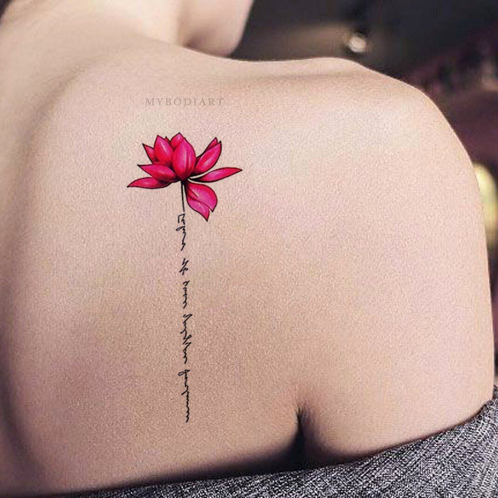 Back Of Neck Tattoos For Women (22)