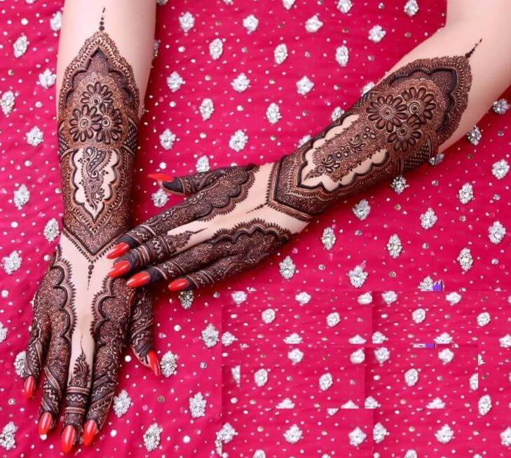100 Latest Mehndi Designs For Hands Simple Easy 22