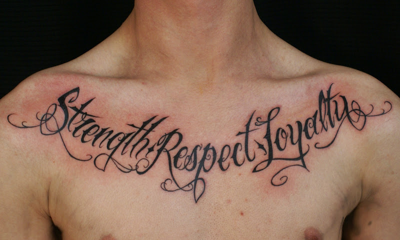 Chest Tattoo Quotes About Life 818