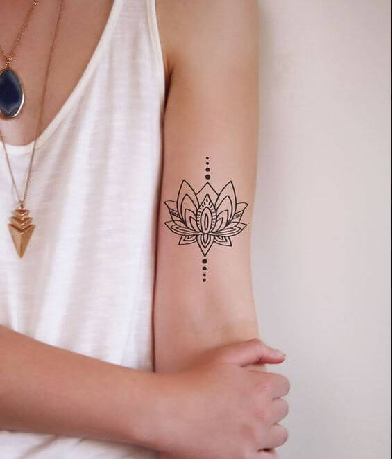 150+ Lotus Flower Tattoo Designs With Meanings (2023) Small Simple Ideas