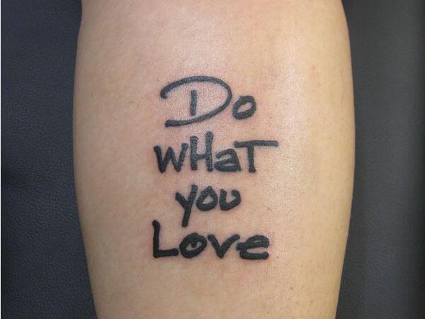 Quote Tattoo Gallery