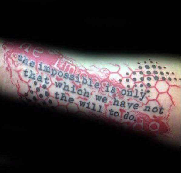 Quote Tattoos On Arm