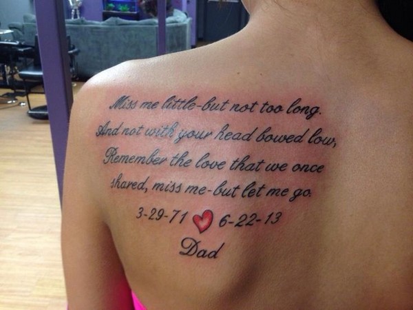Sad Tattoo Quote