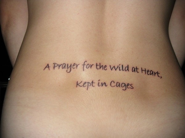 Tennessee Williams Tatoo Quote