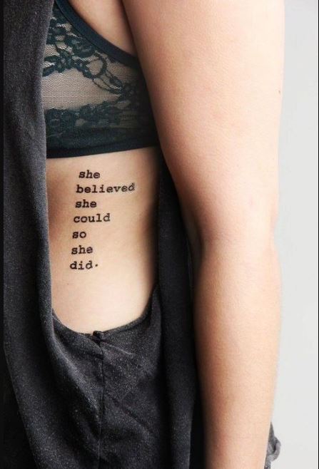 Amazing Quotes Tattoos Ideas And Designs