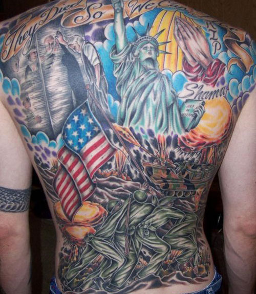 Best Patriotic American Tattoos
