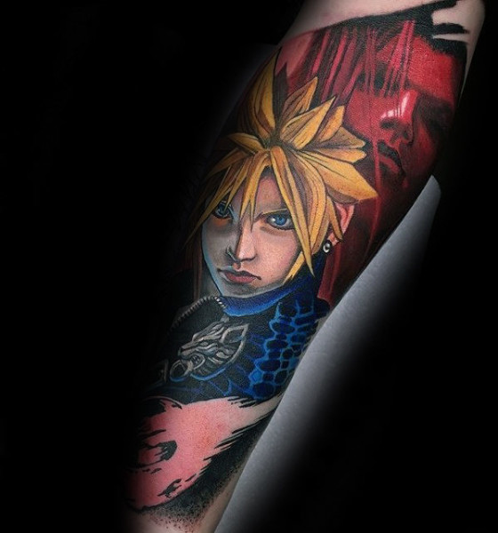 Final Fantasy Tattoo Designs For Men (42)