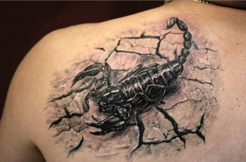 Amazing Scorpion Tattoos