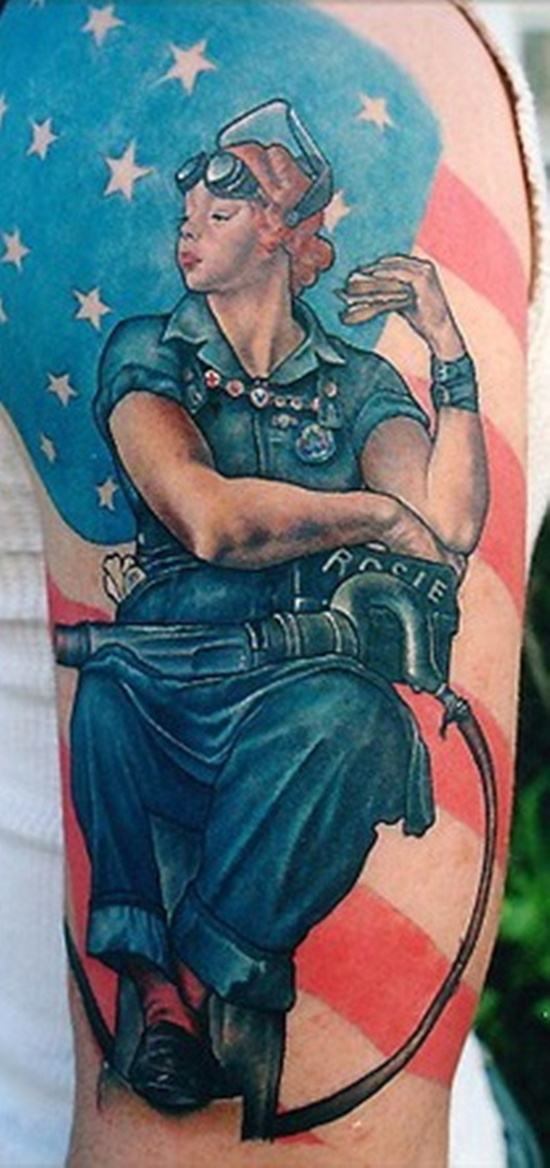 American Flag Tattoo 12