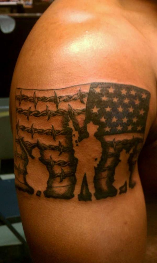 American Flag Tattoo 19