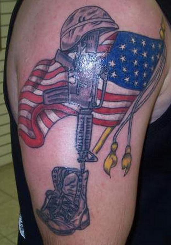 American Flag Tattoo 21