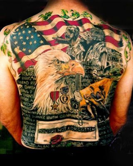 American Flag Tattoo 4