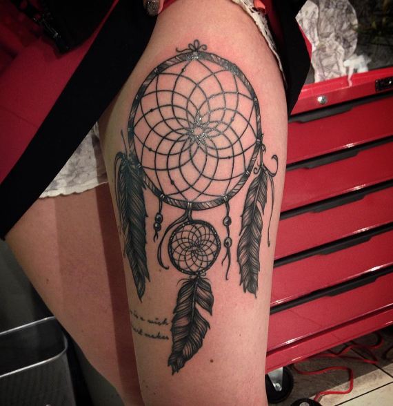 Cute Dreamcatcher Tattoos Pictures