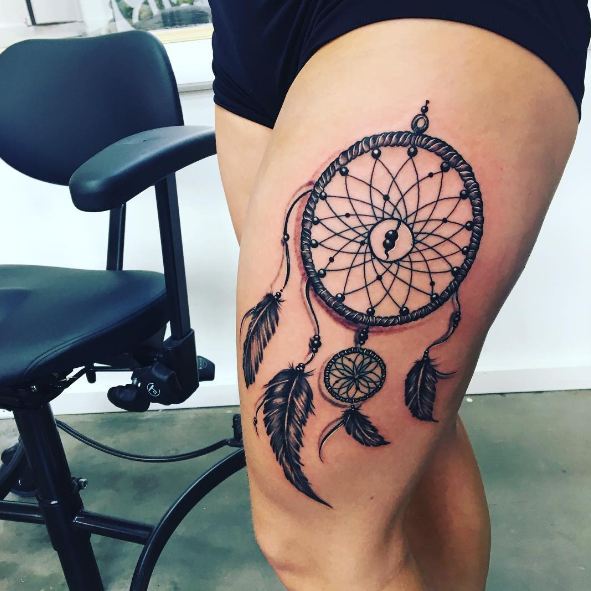 dream catchers tattoo meaning.