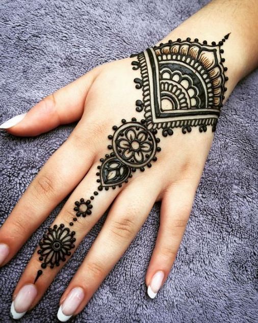 Henna Designs Wrist