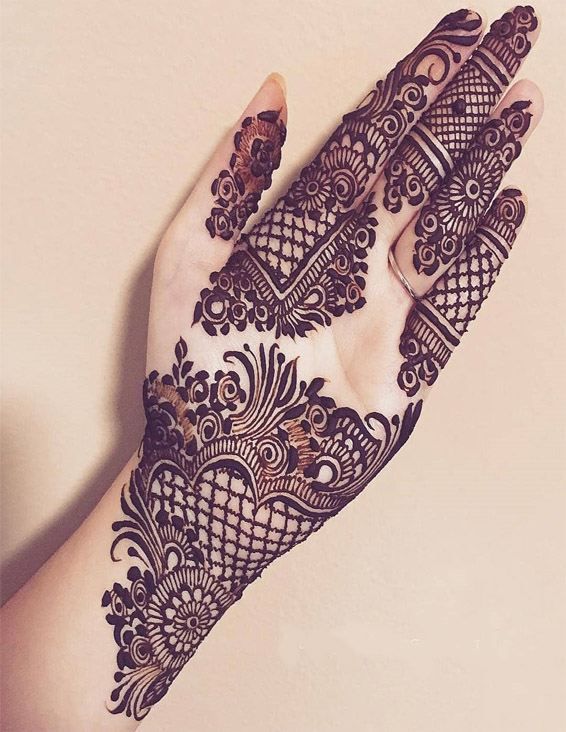 Henna Hand Designs Meanings (10)