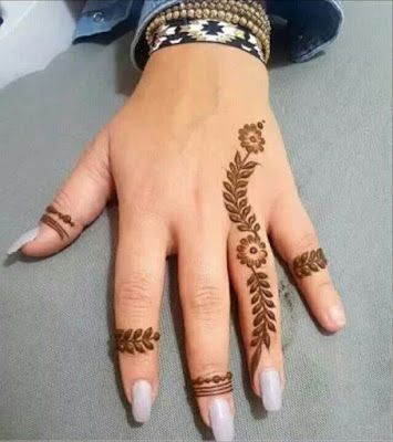 Henna Hand Designs Meanings (6)