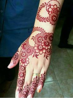 Henna Hand Designs Meanings (8)