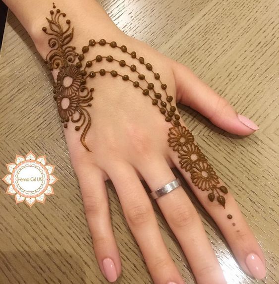 Hindu Tattoos On Hands (2)