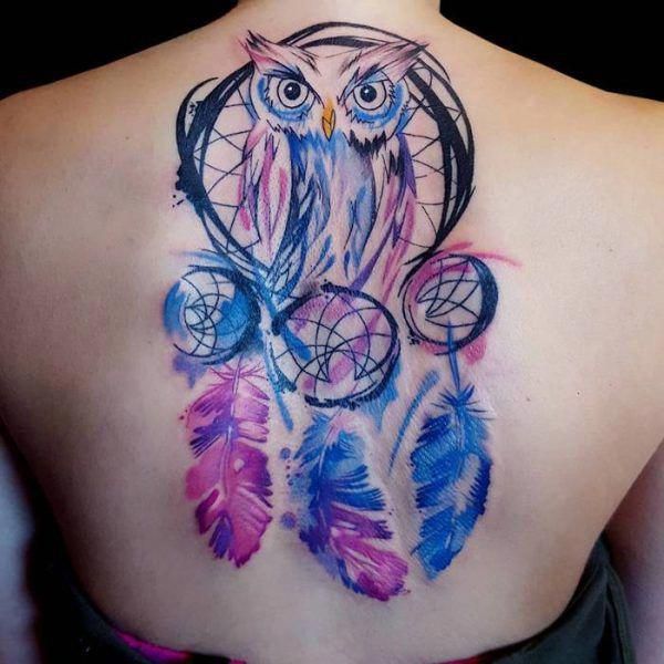 Native American Dreamcatcher Tattoo (1)