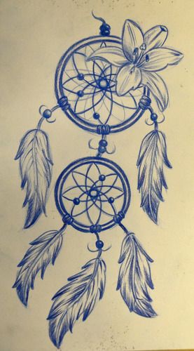 Rose And Dreamcatcher Tattoo (7)