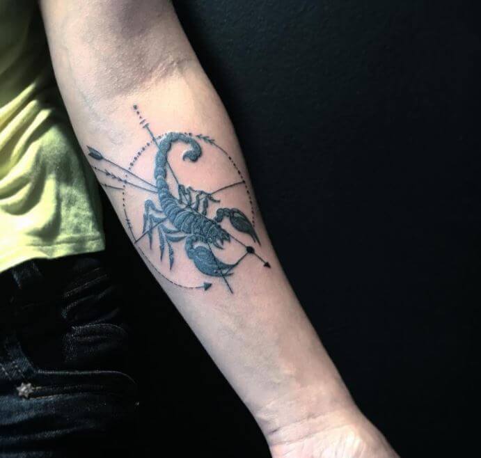 Scorpion Forearm Tattoos