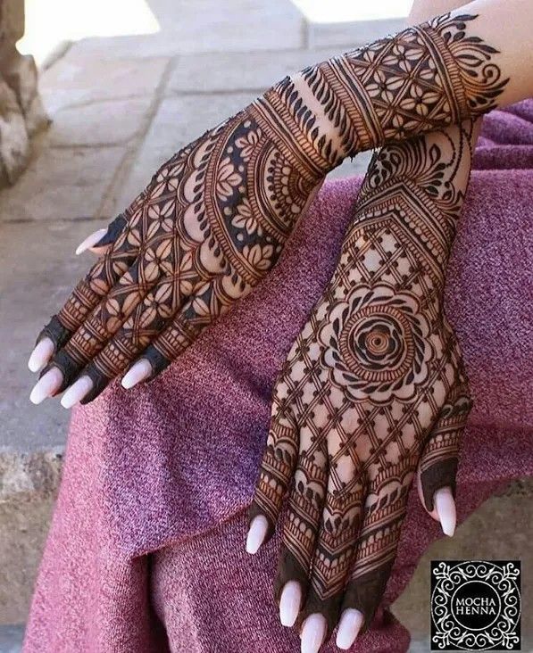 Simple Mehndi Designs For Front Hands (11)