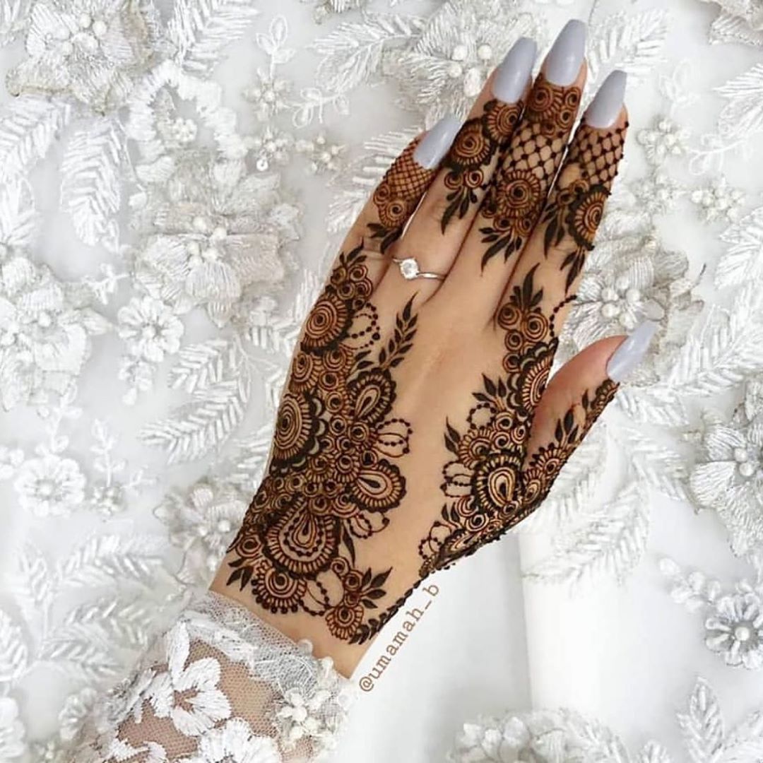 Simple Mehndi Designs For Front Hands (9)