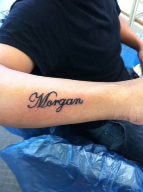 Small Name Tattoos For Men