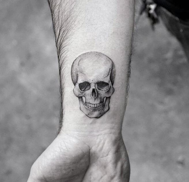 Small Skull Tattoos For Men