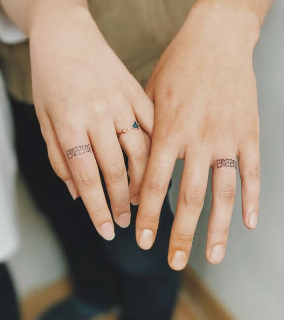 Tiny Couples Tattoos