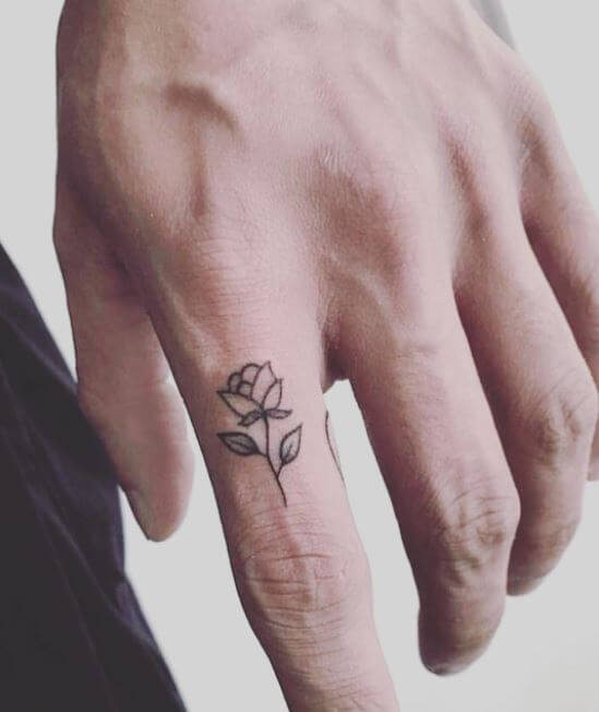 Tiny Flower Tattoos