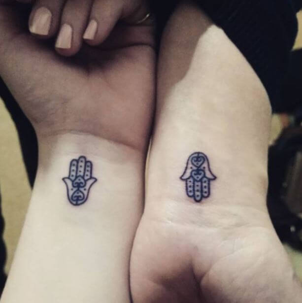 Tiny Friendship Tattoos