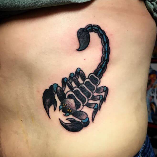 Traditional Scorpion Tattoo