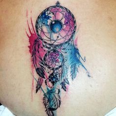 Tribal Dreamcatcher Tattoo (7)