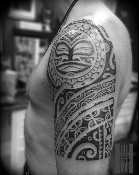 Share 98+ about tribal forearm tattoos for men best .vn