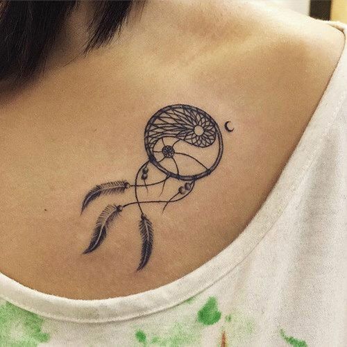 What Does A Dreamcatcher Tattoo Symbolize (3)