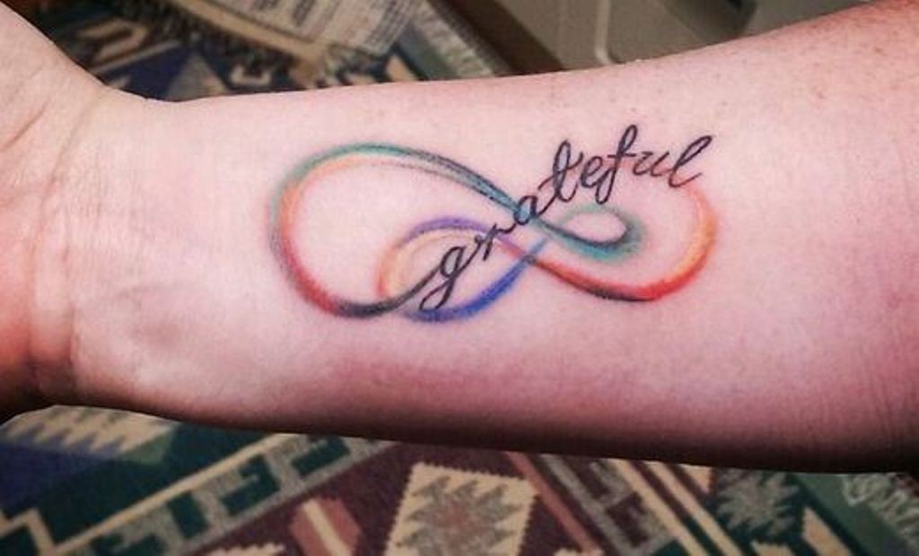 03 Infinity Rainbow Tattoo