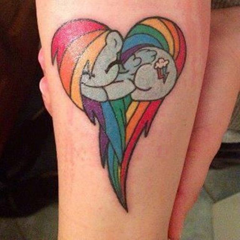 08 Rainbow Bright Tattoo