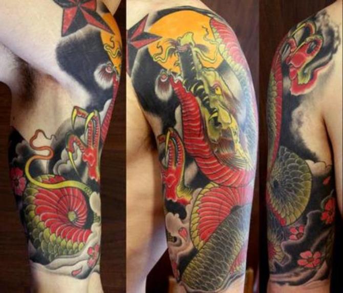 29 Japanese Style Tattoo Sleeve